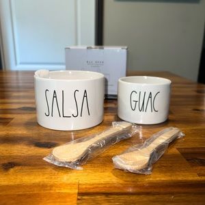 Rae Dunn Guacamole and Salsa Dish Set